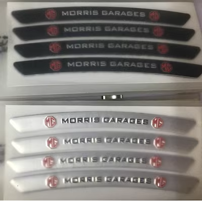 Karštas išpardavimas ✨50% nuolaida ✨3D metalinio ratlankio lipdukas su asmenybe (4 vnt.)-LT