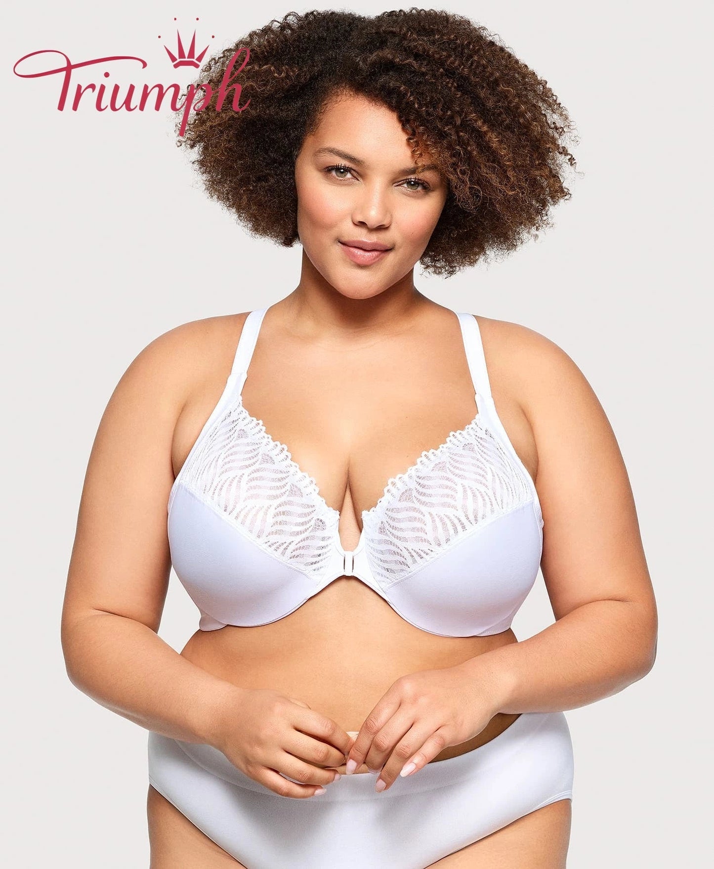 "Triumph" – (4 εκδόσεις) – 💖Priekyje užsegama ir T formos iškirpte liemenėlė-LT 
