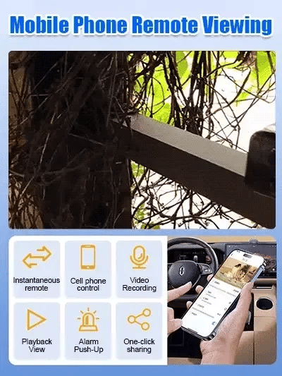 Pametna WiFi varnostna kamera W03 – 1080P HD, nočni vid, zaznavanje gibanja, nizka poraba energije-SI