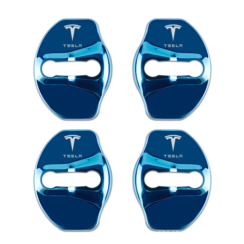 Karštas išpardavimas ✨50% nuolaida ✨Nerūdijančio plieno antikorozinis automobilio durelių spynos apsauginis dangtelis 🔥4 vnt. 🔥-LT