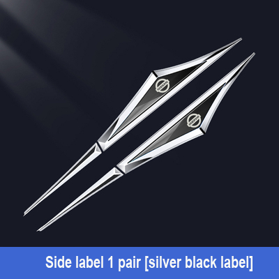 Kūrybingi cinkuoto metalo automobilių lipdukai✨2 vnt.✨-LT