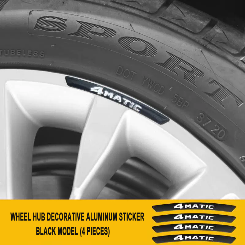 Karštas išpardavimas ✨50% nuolaida ✨3D metalinio ratlankio lipdukas su asmenybe (4 vnt.)-LT