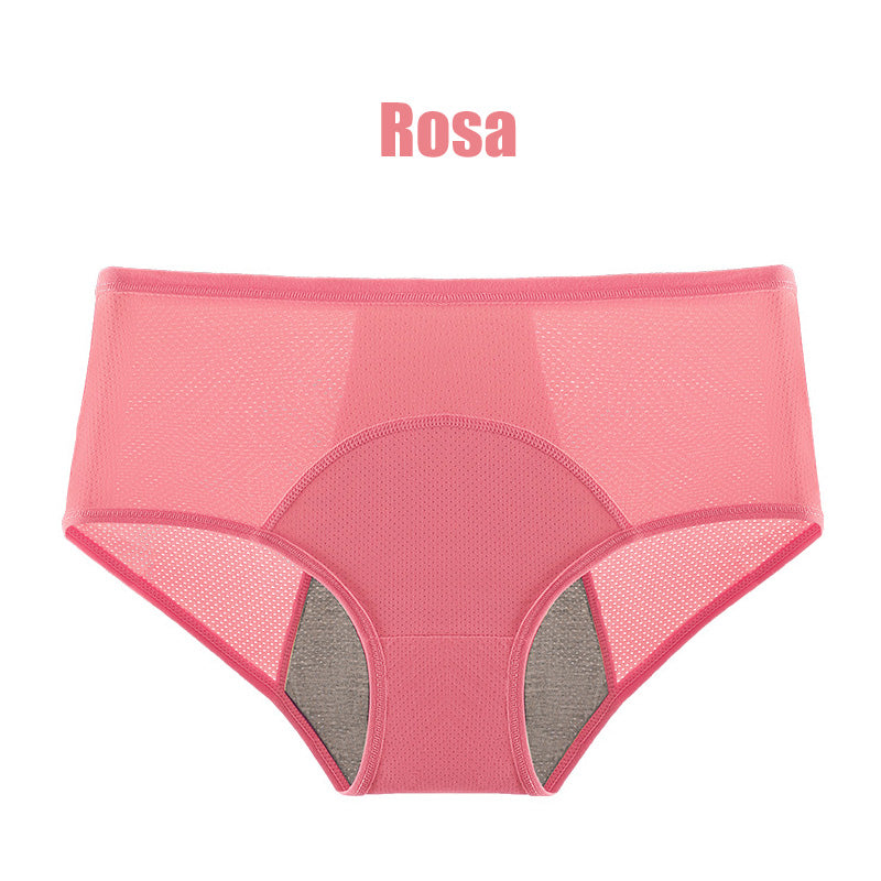 (L-8XL)🌸Kupite 2, dobite 1 gratis🔥Žensko spodnje perilo z visokim pasom, ki ne prepušča vode👙-SI