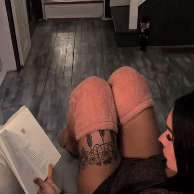 Božične nogavice iz gosjega puha-SI