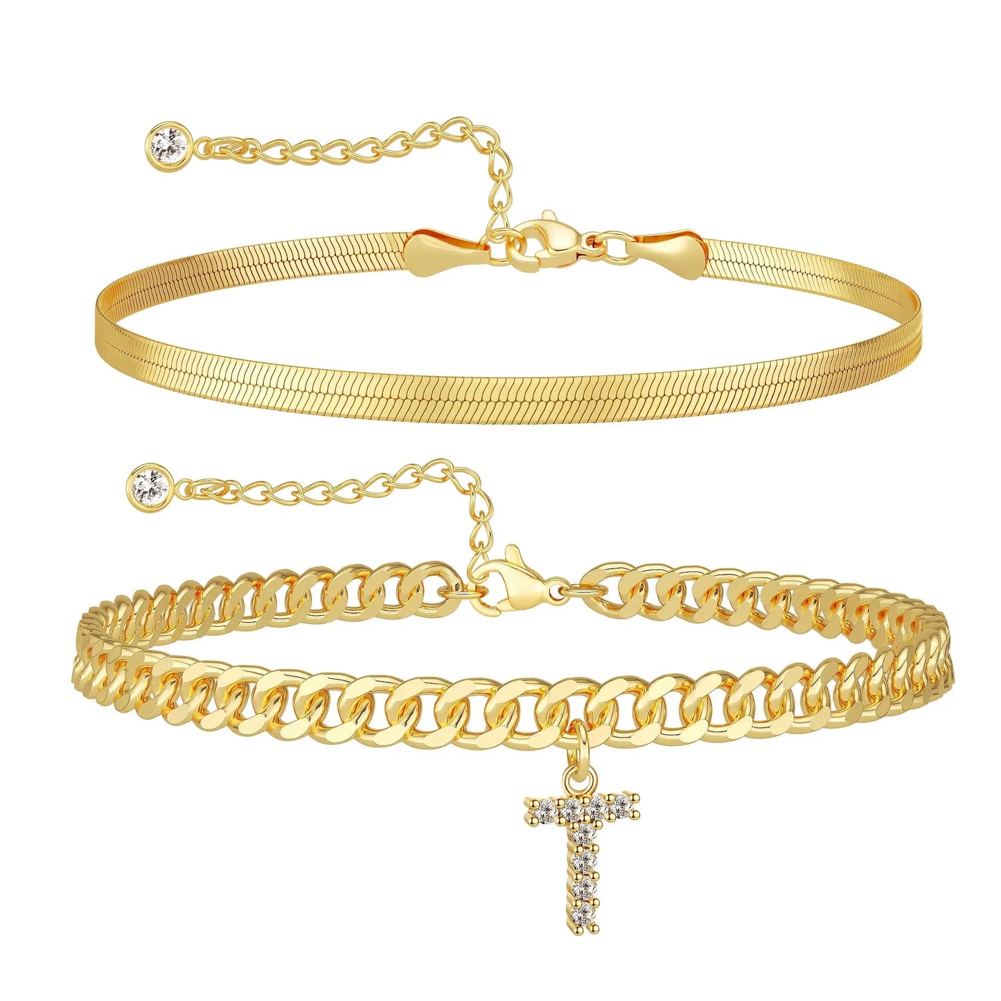📿✨ Ogrlica s črkami - vodoodporna, hipoalergena, popolno darilo!-SI