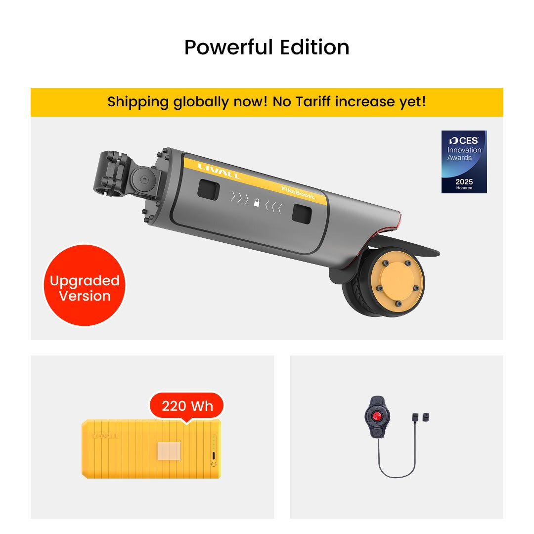 Komplet za predelavo električnega kolesa LIVALL PikaBoost 2 – močan boost, prilagodljivi gibi-SI