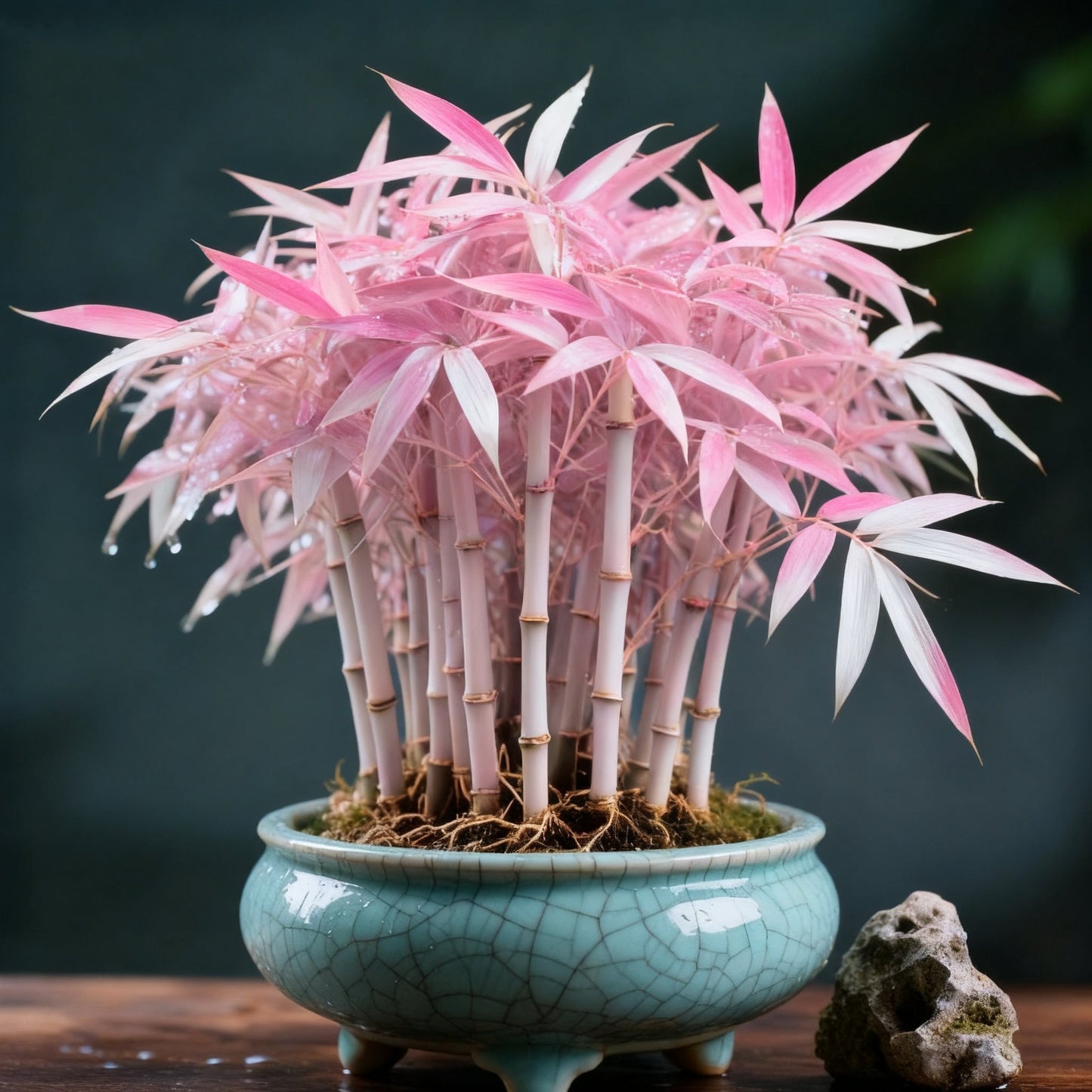 🌿 DreamBamboo - večbarvna srečna bambusova cipresa-SI