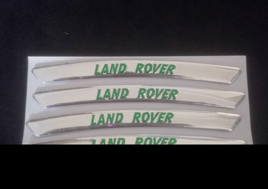 Karštas išpardavimas ✨50% nuolaida ✨3D metalinio ratlankio lipdukas su asmenybe (4 vnt.)-LT