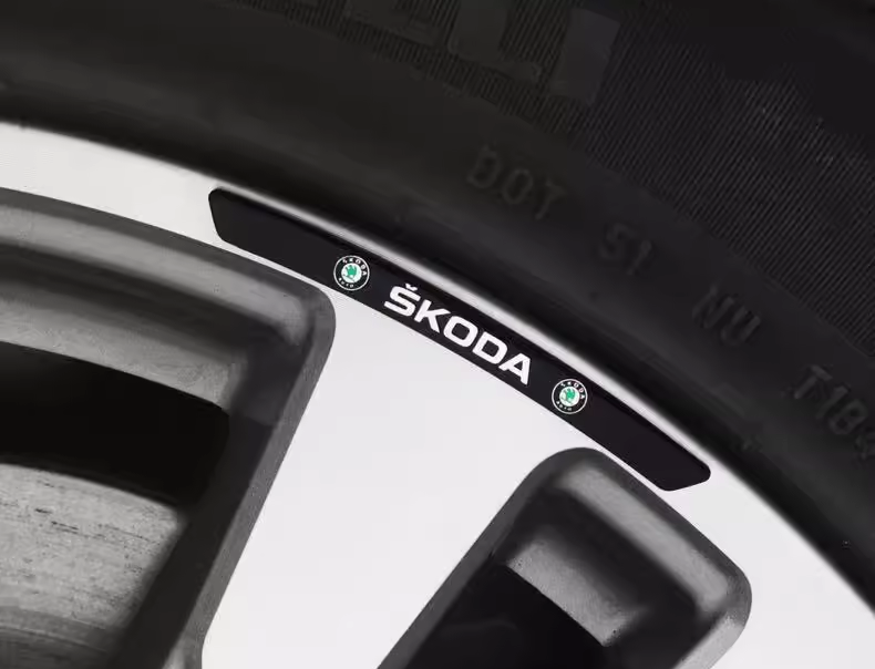 Karštas išpardavimas ✨50% nuolaida ✨3D metalinio ratlankio lipdukas su asmenybe (4 vnt.)-LT