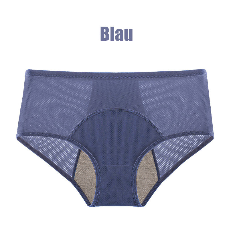 (L-8XL)🌸Kupite 2, dobite 1 gratis🔥Žensko spodnje perilo z visokim pasom, ki ne prepušča vode👙-SI