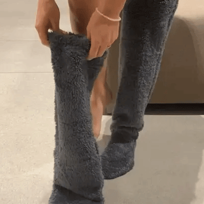 Božične nogavice iz gosjega puha-SI