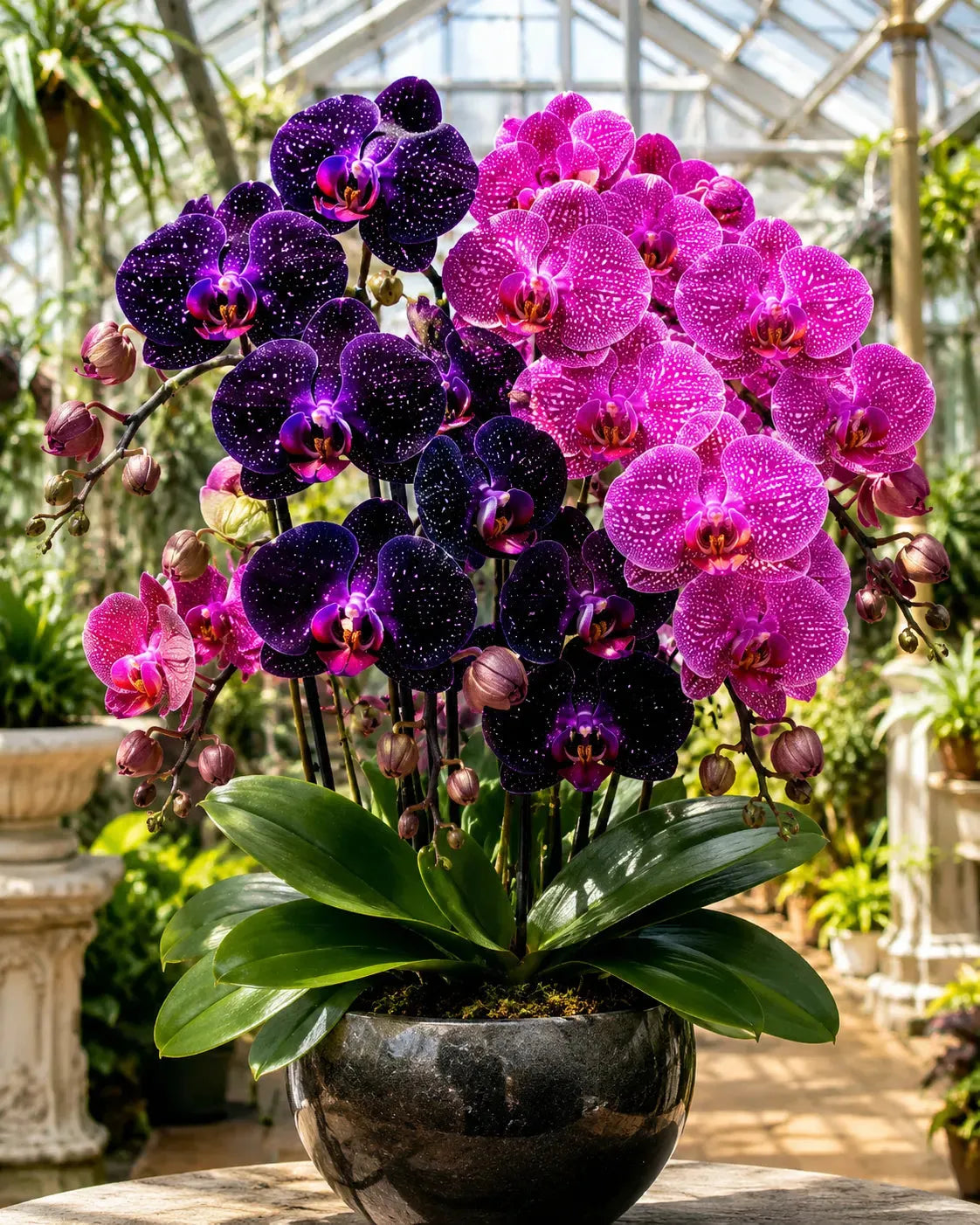 🌌 Rare Galaxy Orchid Bulbs – Stunning Starry Blooms for Your Garden