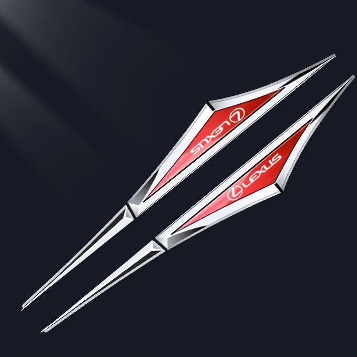 Kreativne pocinkane kovinske nalepke za avto ✨2 kosa✨-SI