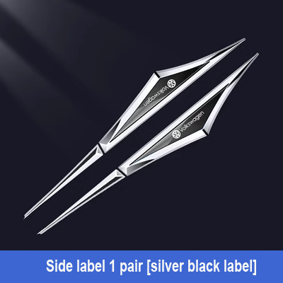 Kreativne pocinkane kovinske nalepke za avto ✨2 kosa✨-SI