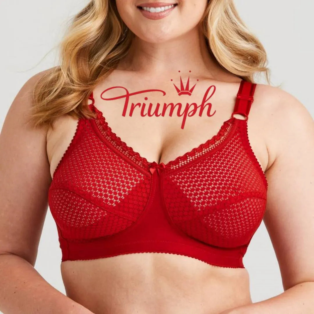 Triumph - 💗【Αγοράστε 1, πάρτε 2 δωρεάν】Σουτιέν με δαντέλα σε πέντε χρώματα-GR