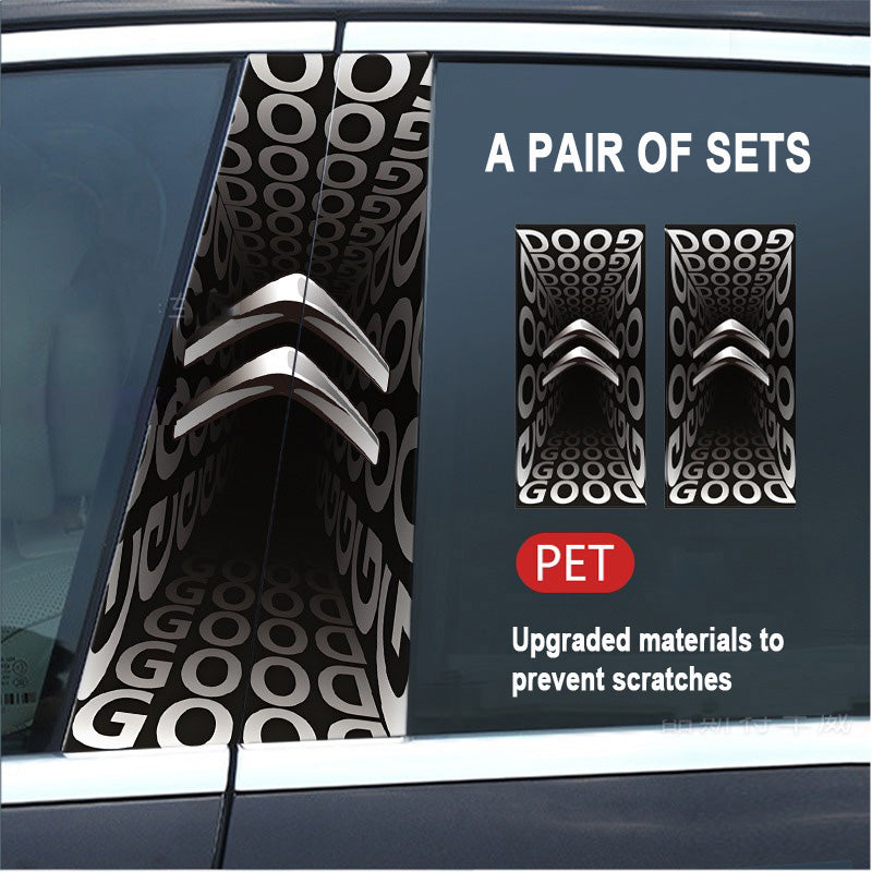 🔥Razprodaja🔥2025 Avtomobilska kreativna HD zaščitna folija za modifikacijo B-stebrička (2 kosa)-SI