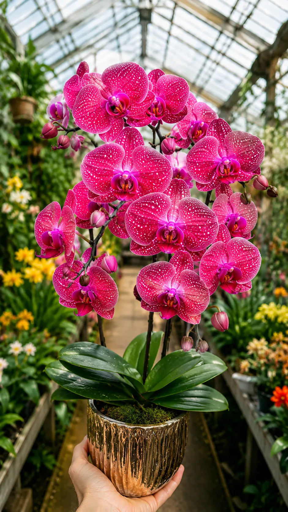 🌌 Rare Galaxy Orchid Bulbs – Stunning Starry Blooms for Your Garden