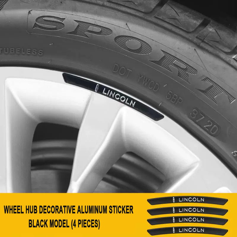 Karštas išpardavimas ✨50% nuolaida ✨3D metalinio ratlankio lipdukas su asmenybe (4 vnt.)-LT