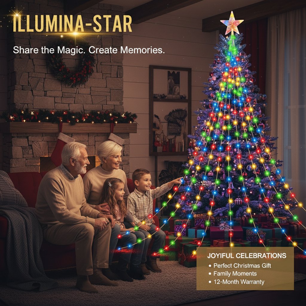 🎁Zgodnja praznična razprodaja 50 % POPUSTA🎄Božične lučke Starlight Cascade-SI
