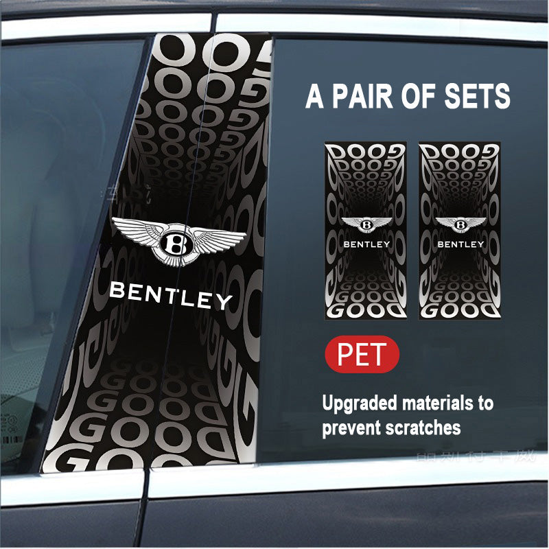 🔥Išpardavimas🔥2025 m. automobilio „Creative“ B statramsčio modifikavimo HD apsauginė plėvelė (2 vnt.)-LT