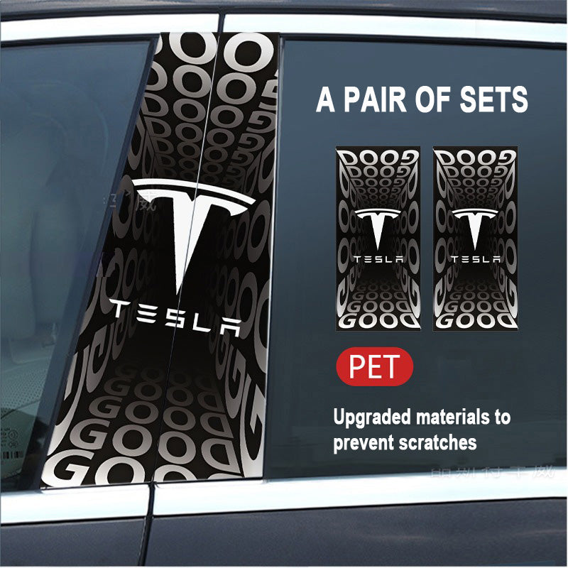 🔥Razprodaja🔥2025 Avtomobilska kreativna HD zaščitna folija za modifikacijo B-stebrička (2 kosa)-SI