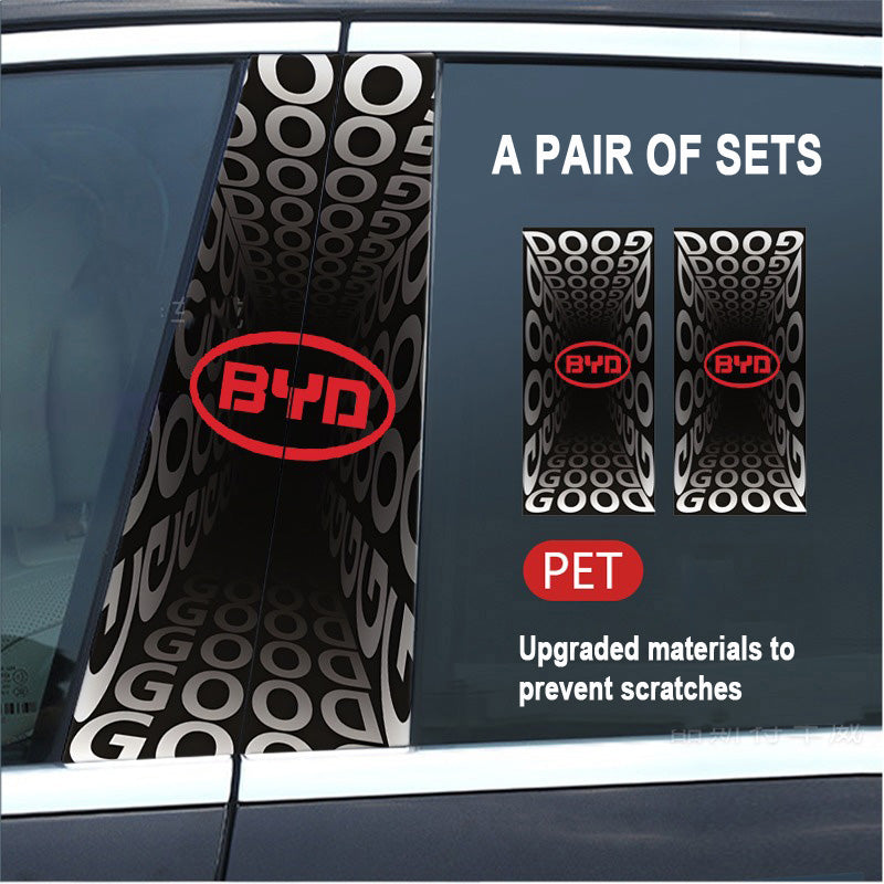 🔥Εκπτώσεις🔥Προστατευτική μεμβράνη HD για τροποποίηση κολόνας B αυτοκινήτου 2025 (2 τεμ.)-GR