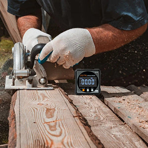 Pousbo® Mini LCD digitalni kotni inklinometer-SI