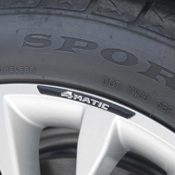 Karštas išpardavimas ✨50% nuolaida ✨3D metalinio ratlankio lipdukas su asmenybe (4 vnt.)-LT