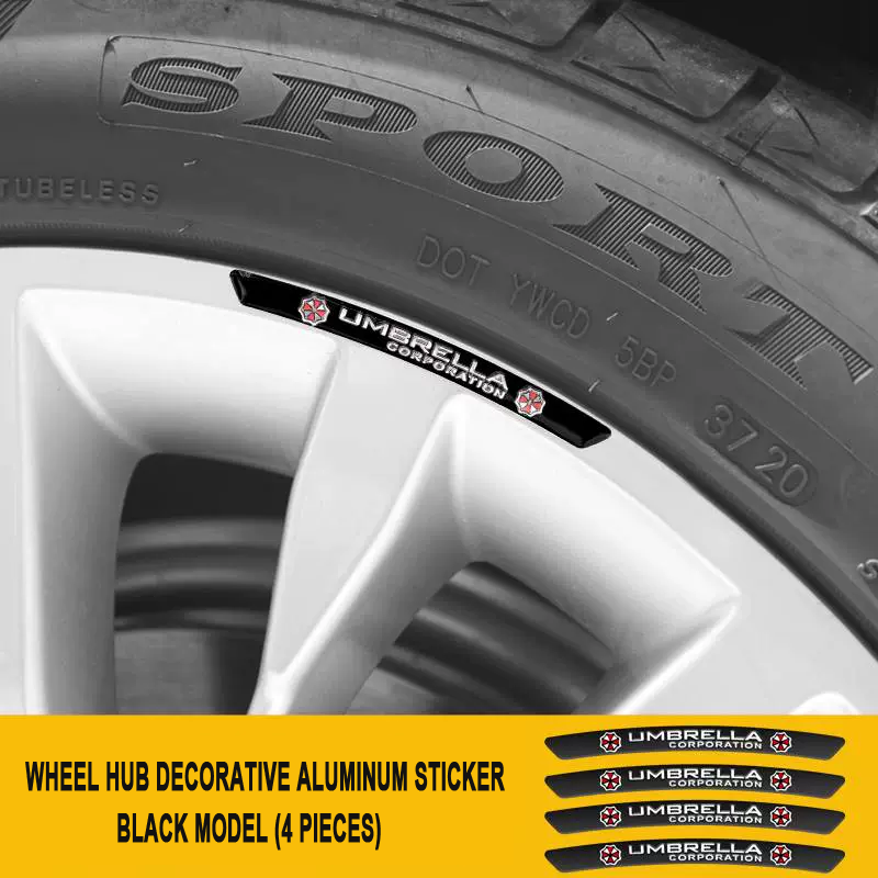 Karštas išpardavimas ✨50% nuolaida ✨3D metalinio ratlankio lipdukas su asmenybe (4 vnt.)-LT