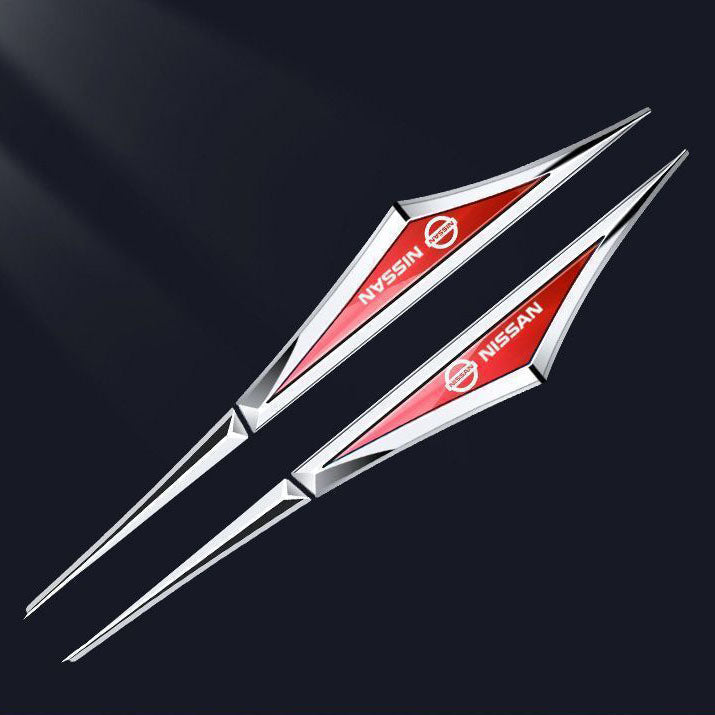 Kreativne pocinkane kovinske nalepke za avto ✨2 kosa✨-SI