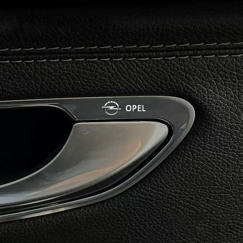 KARŠTAS IŠPARDAVIMAS🎉50% NUOLAIDA🎉Kūrybingi 3D aliuminio folijos automobilių lipdukai🔥10 VNT.🔥-LT