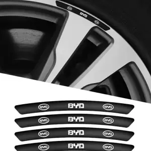 Karštas išpardavimas ✨50% nuolaida ✨3D metalinio ratlankio lipdukas su asmenybe (4 vnt.)-LT