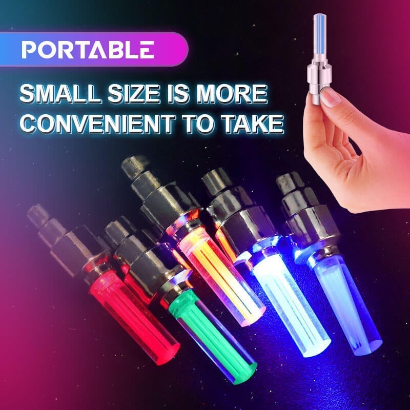 🌈 💡 Vodoodporne LED luči za kolesa 【✨ 1+3 brezplačno】-SI