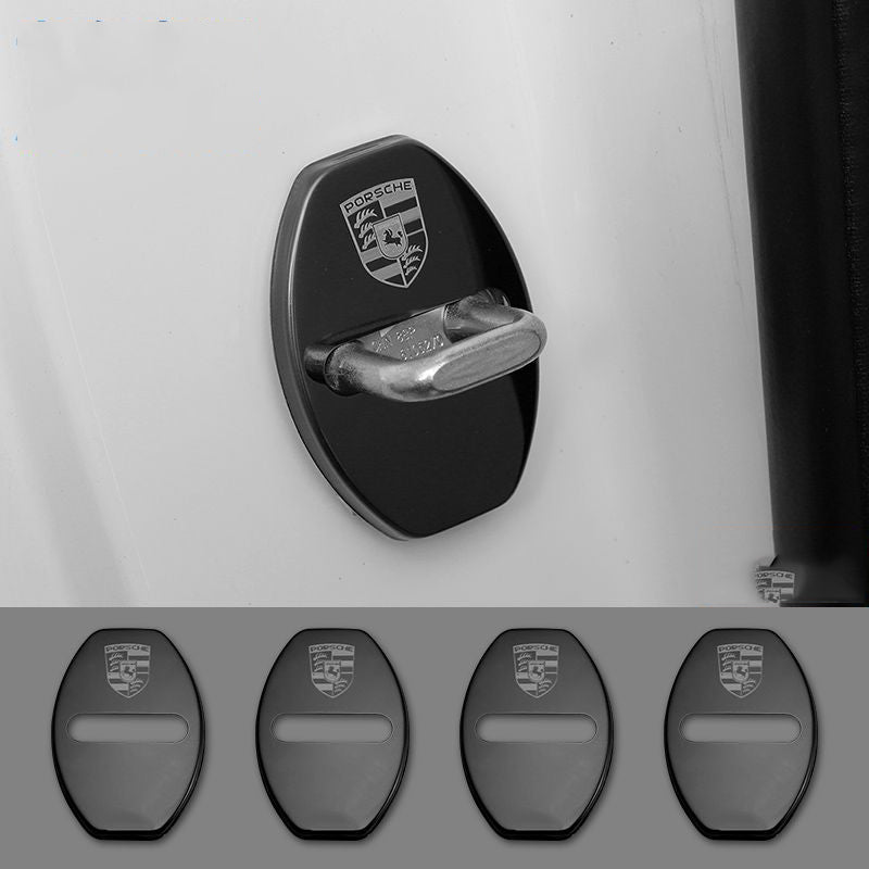 Karštas išpardavimas ✨50% nuolaida ✨Nerūdijančio plieno antikorozinis automobilio durelių spynos apsauginis dangtelis 🔥4 vnt. 🔥-LT