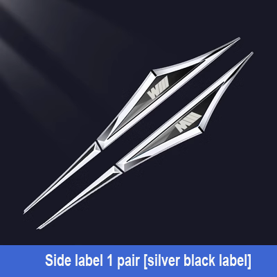 Kreativne pocinkane kovinske nalepke za avto ✨2 kosa✨-SI