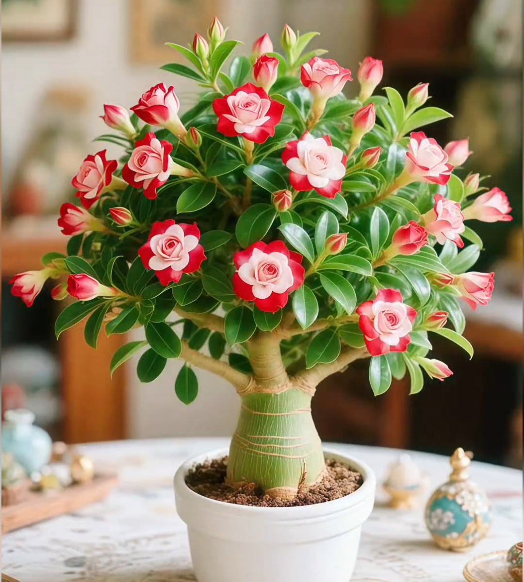 🌵 Retos dykumos rožių sėklos 🌺 Lengva auginti-LT