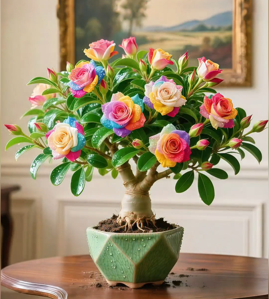 🌵 Τριαντάφυλλο της ερήμου – εξωτικά λουλούδια, φυσική ομορφιά! 🌺✨-GR