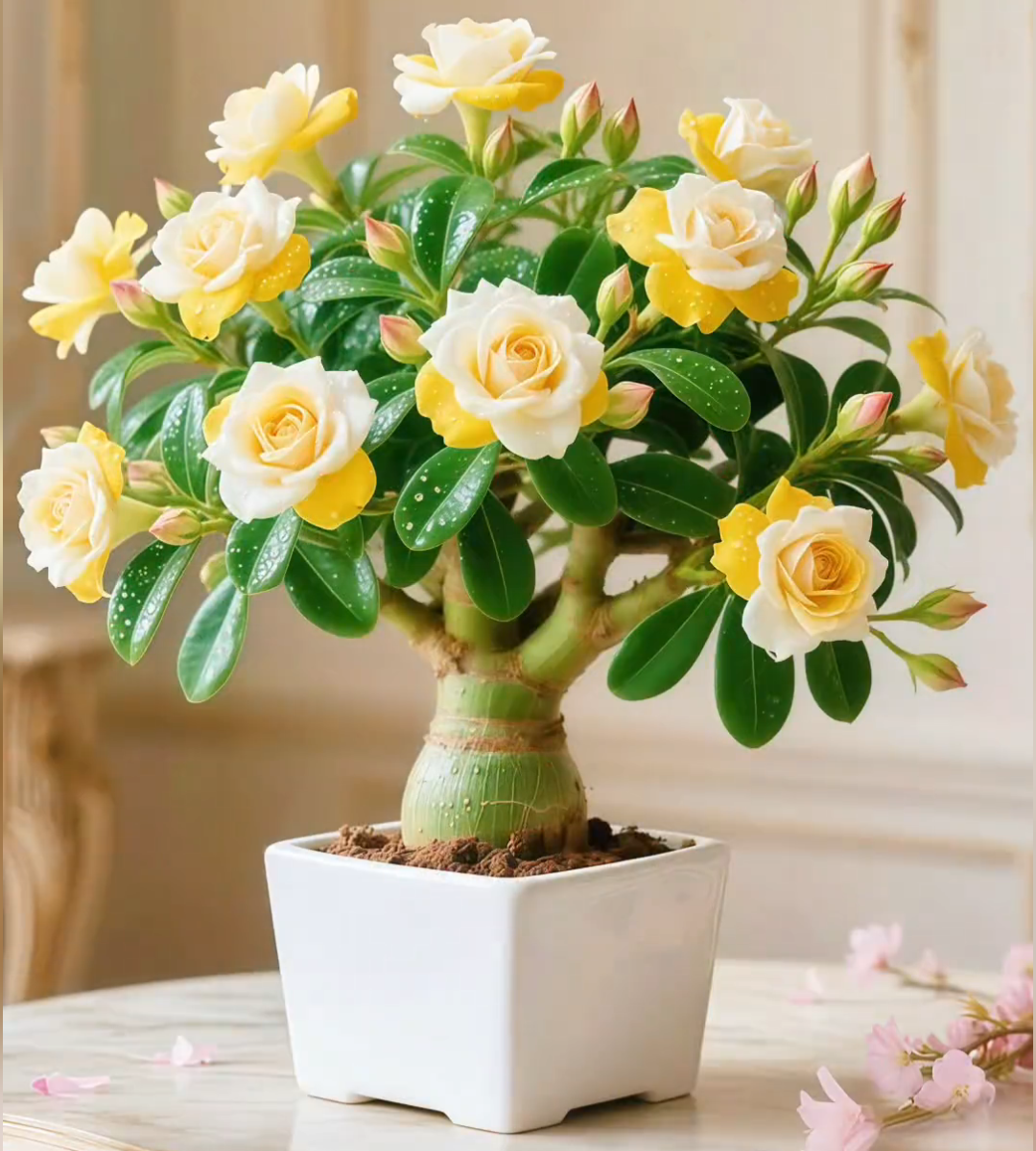 🌵 Retos dykumos rožių sėklos 🌺 Lengva auginti-LT