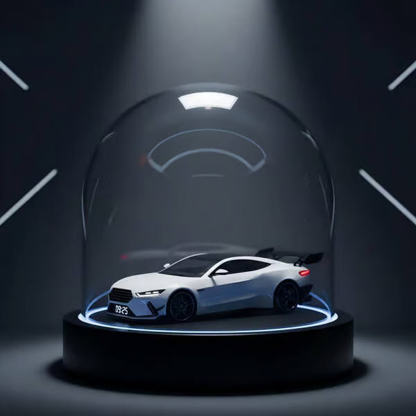 🎁 Budilka hiperavtomobila🏎️ Realističen motor in svetlobni učinki-SI
