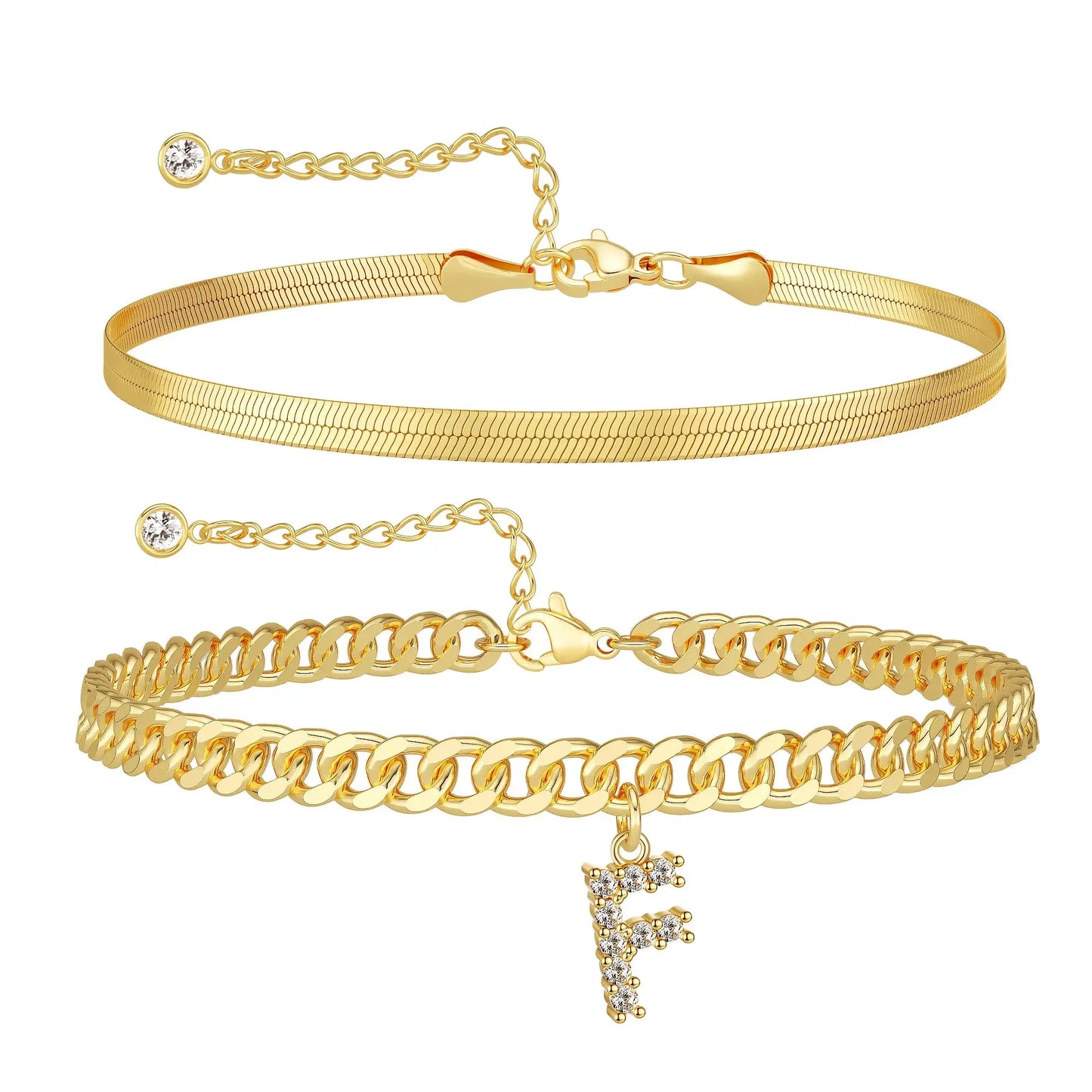 📿✨ Ogrlica s črkami - vodoodporna, hipoalergena, popolno darilo!-SI