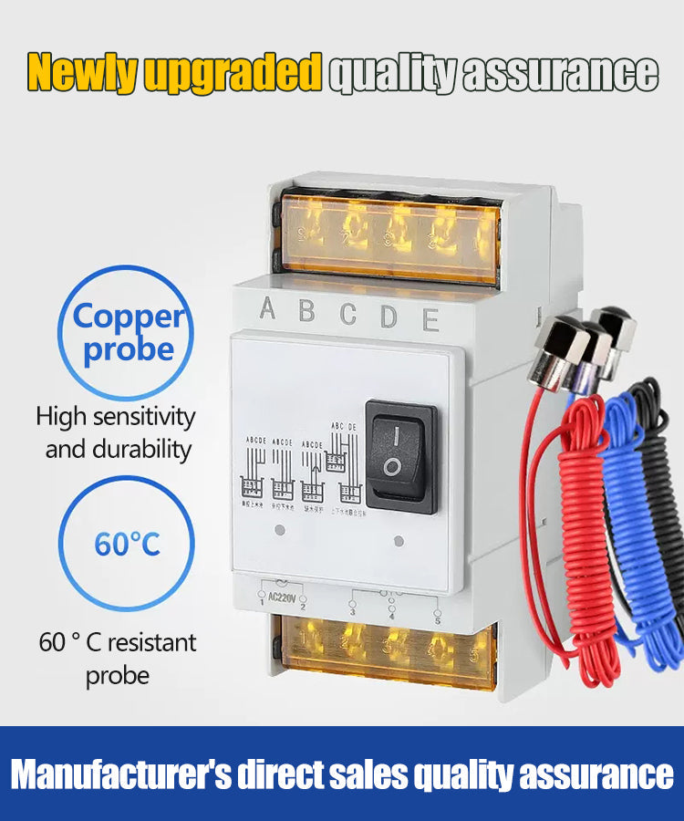 Popolnoma avtomatski regulator nivoja vodne črpalke-SI