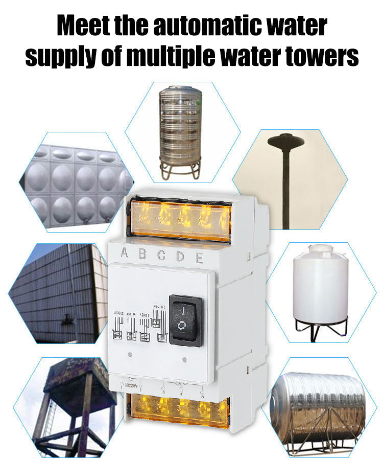 Popolnoma avtomatski regulator nivoja vodne črpalke-SI