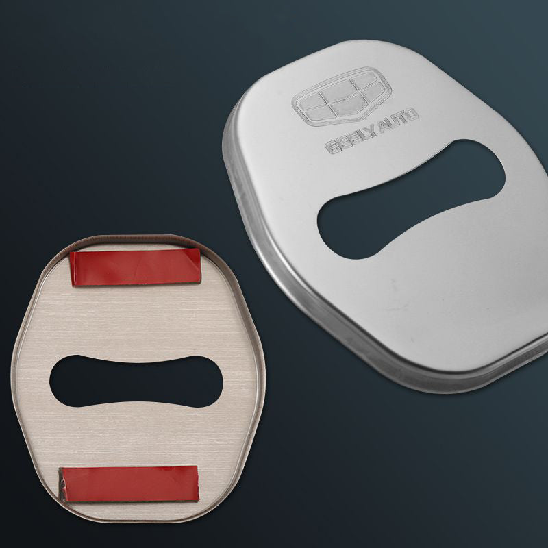 Karštas išpardavimas ✨50% nuolaida ✨Nerūdijančio plieno antikorozinis automobilio durelių spynos apsauginis dangtelis 🔥4 vnt. 🔥-LT