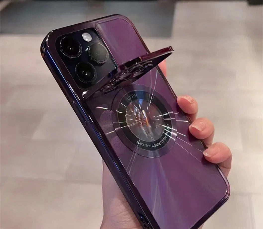 Magnetinis iPhone dėklas su objektyvo tvirtinimu