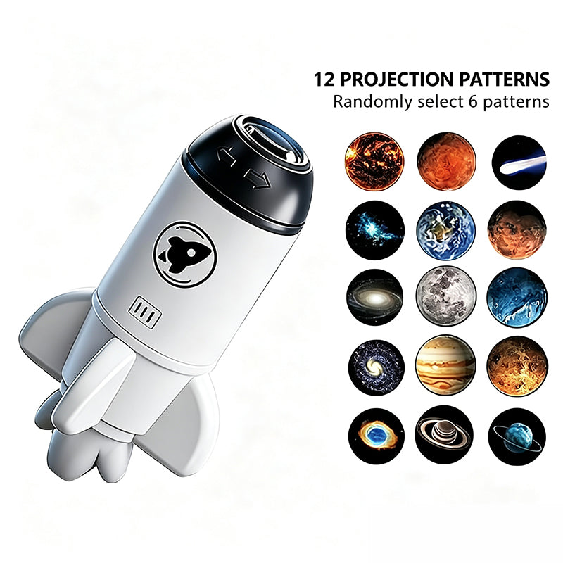 Pametni projektor, vrtenje za 360°. Primeren za avtomobile, notranjost in kateri koli prostor z ustreznim vzdušjem.-SI