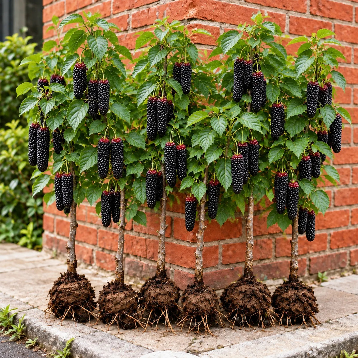 🌳 Giant Red & Black Mulberry Tree Saplings – Grow Sweet Berries at Home 🌿