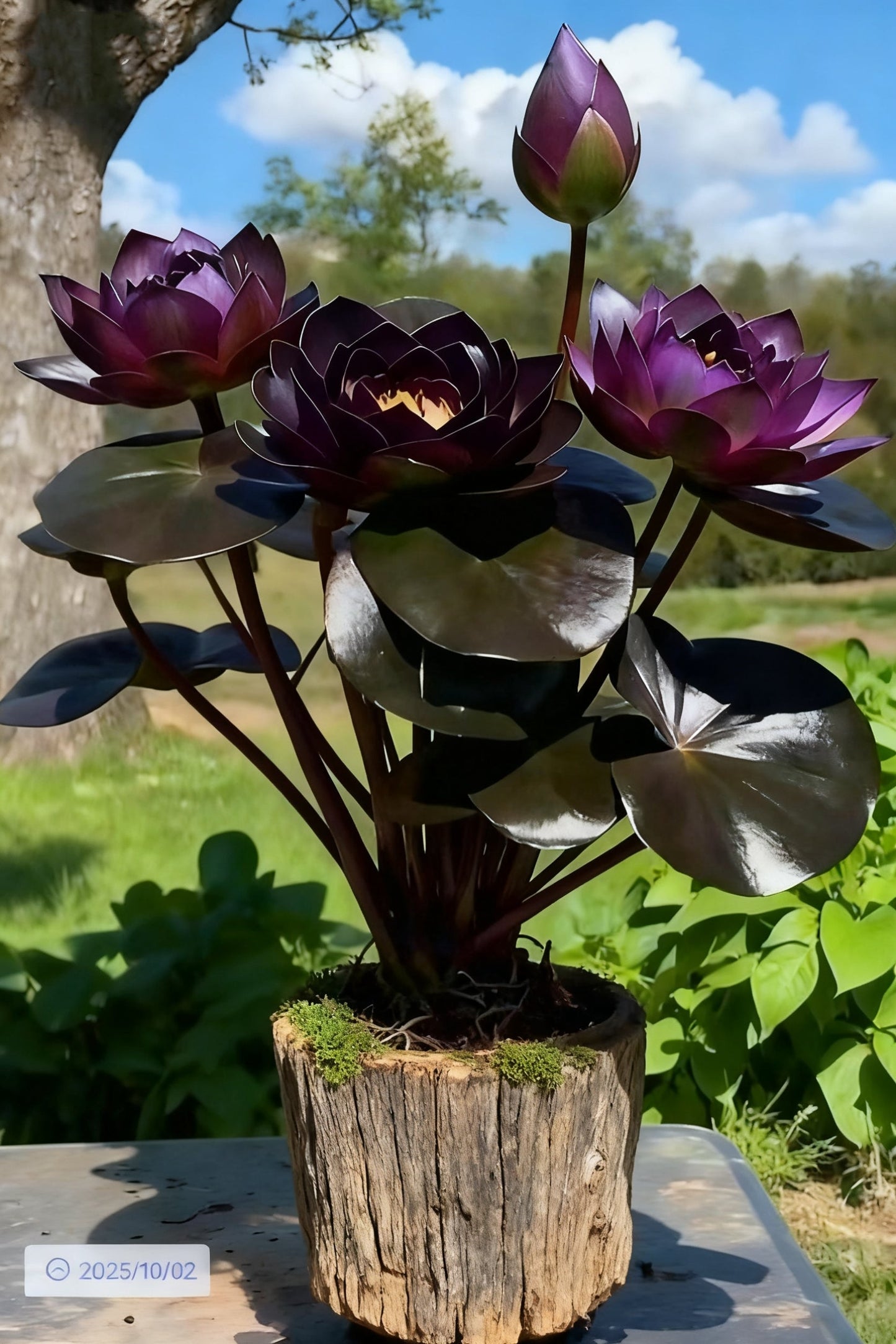 🌌💜 Sjenoviti lotos – rijetka ljepotica u vašem vrtu🌸-HR