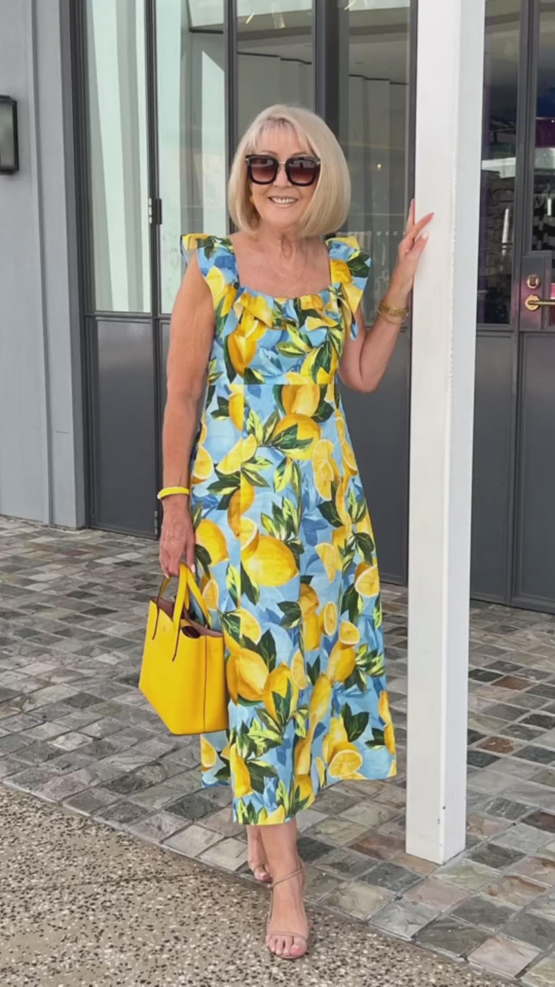 🍋Townick suknelė su smeigtukais 