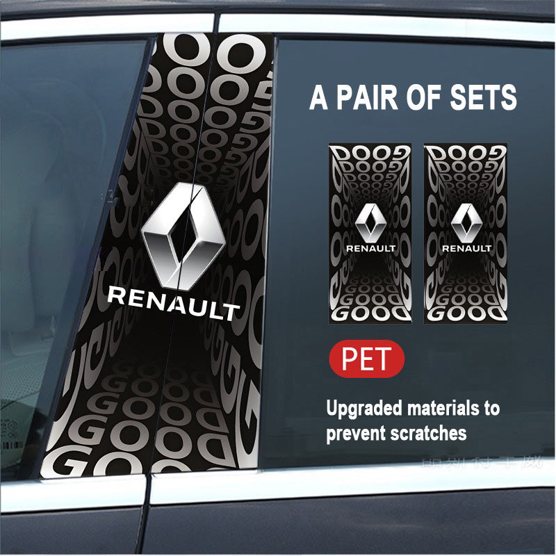 🔥Razprodaja🔥2025 Avtomobilska kreativna HD zaščitna folija za modifikacijo B-stebrička (2 kosa)-SI