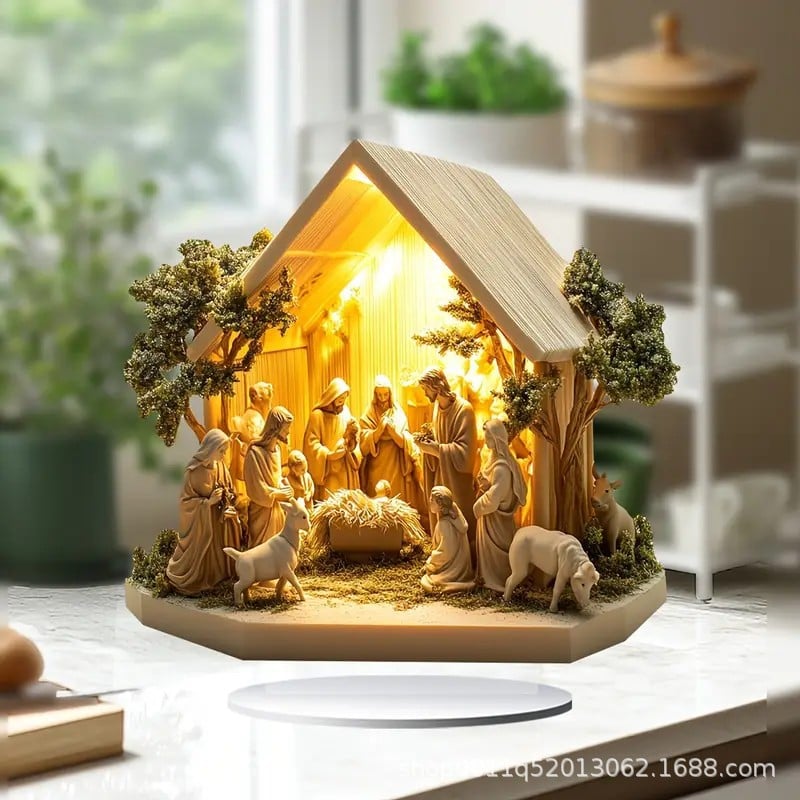 Božična dekoracija za novorojenčka-SI